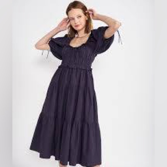 En Saison Brielle tiered Midi Dress - Picture 1 of 10